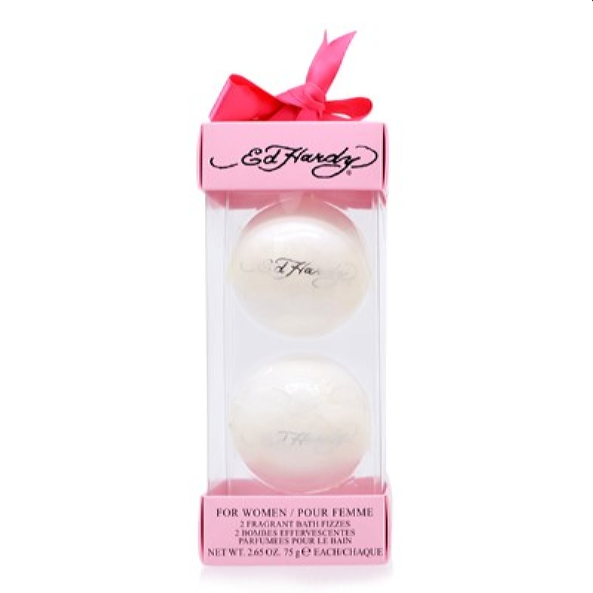 Christian Audigier Women's Ed Hardy Christian Audigier 2 Fragrant Bath Fizzes Set  719346222679
