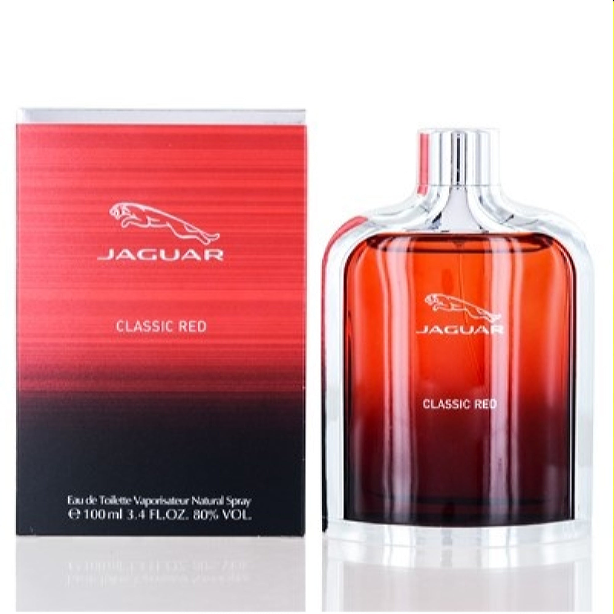 Jaguar Men's Jaguar Classic Red Jaguar Edt Spray 3.4 Oz (100 Ml)  7640111493693