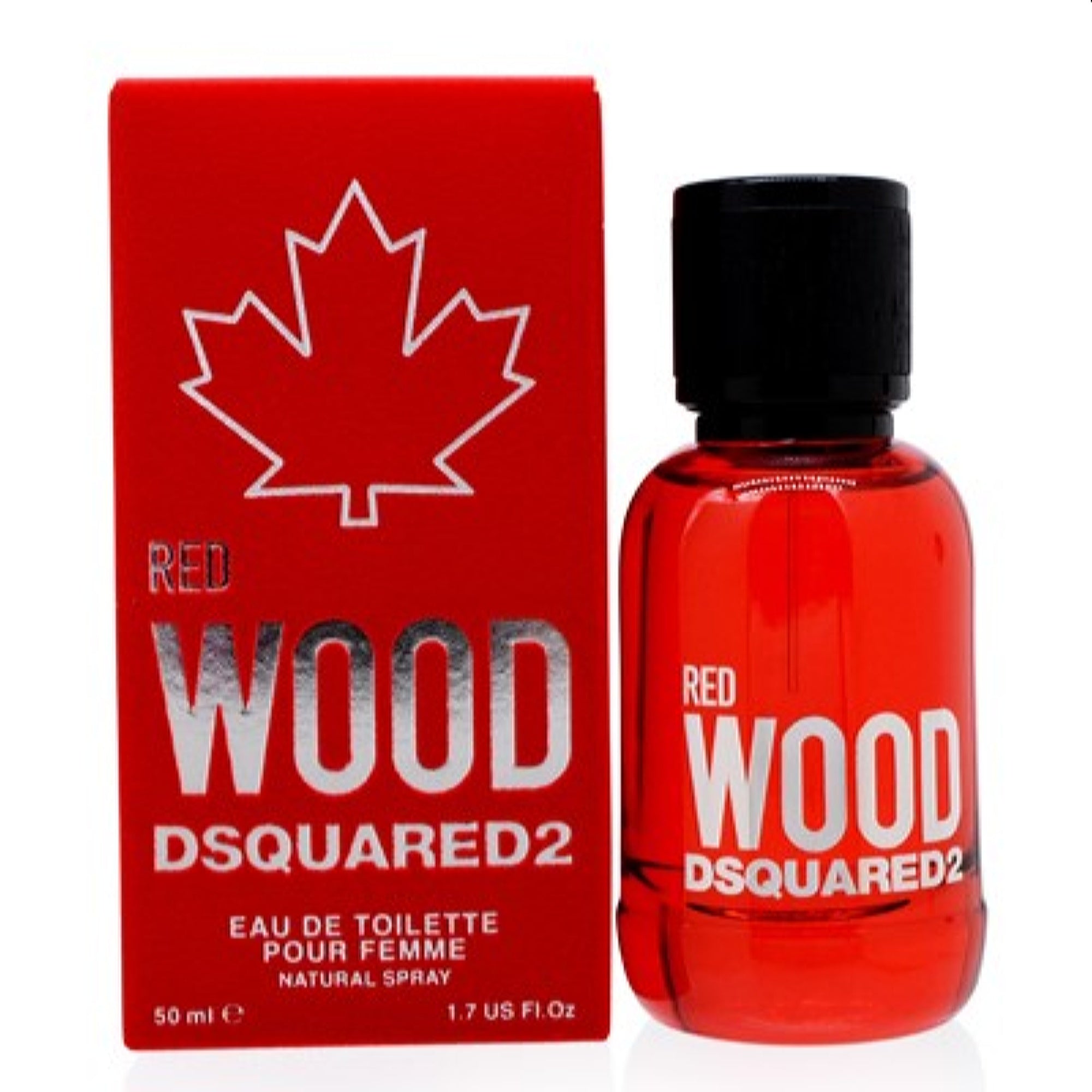 Dsquared2 Women's Red Wood Dsquared2 Edt Spray 1.7 Oz (50 Ml)   8011003852680