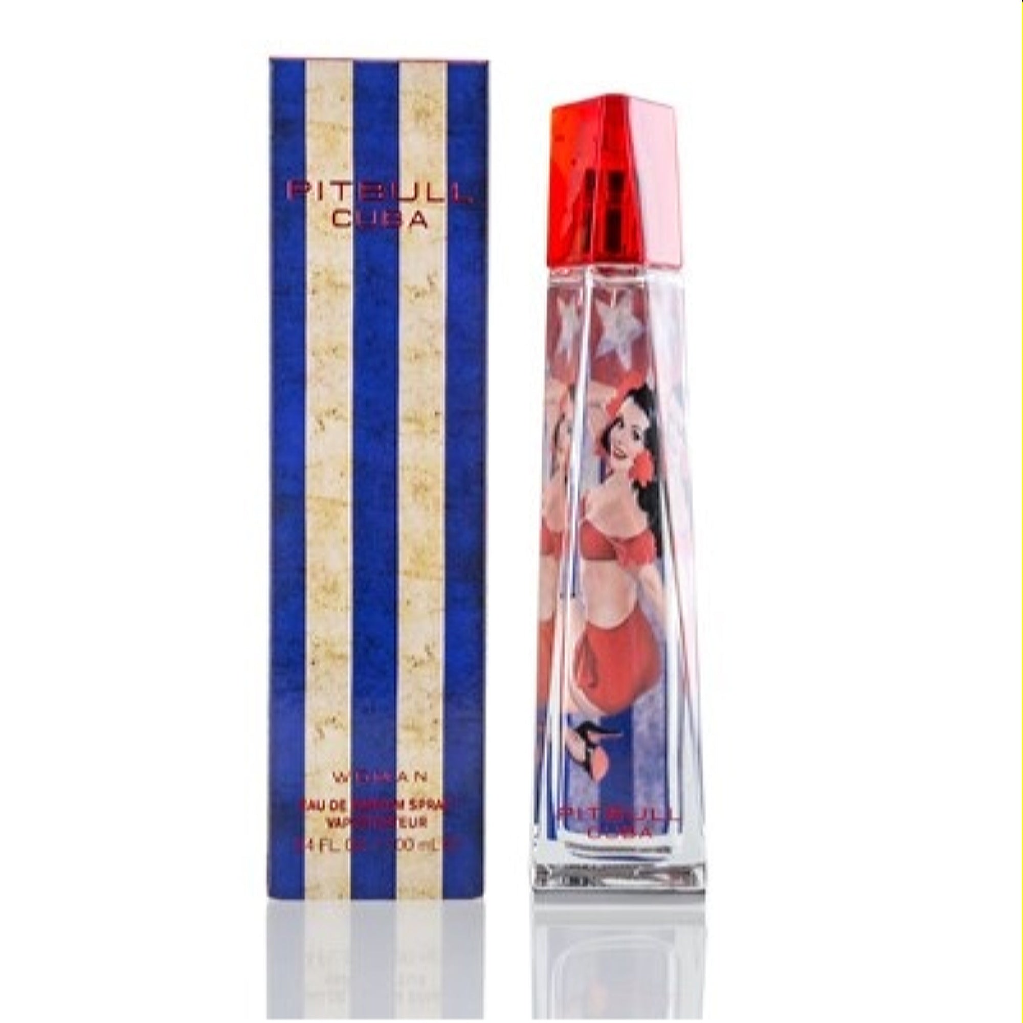 Pitbull Women's Pitbull Cuba Pitbull Edp Spray 3.4 Oz (100 Ml)   811185020864