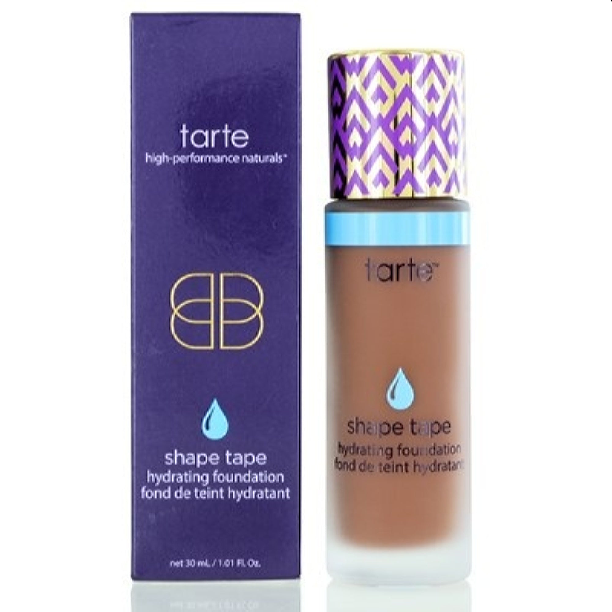 Tarte  Tarte Shape Tape Hydrating Foundation Gel (60H) Mahogany 1.0 Oz (30 Ml) 846733024711