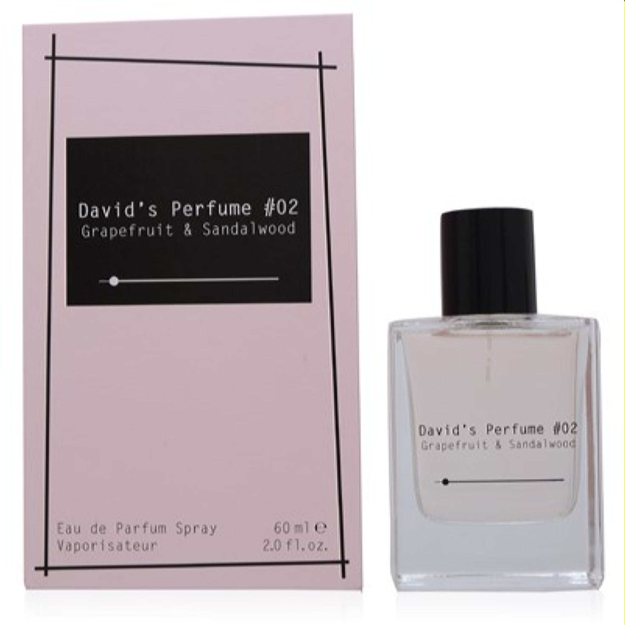 David'S Perfume  #02 Grapefruit & Sandalwood David'S Perfume Edp Spray 2.0 Oz (60 Ml)  860003552803