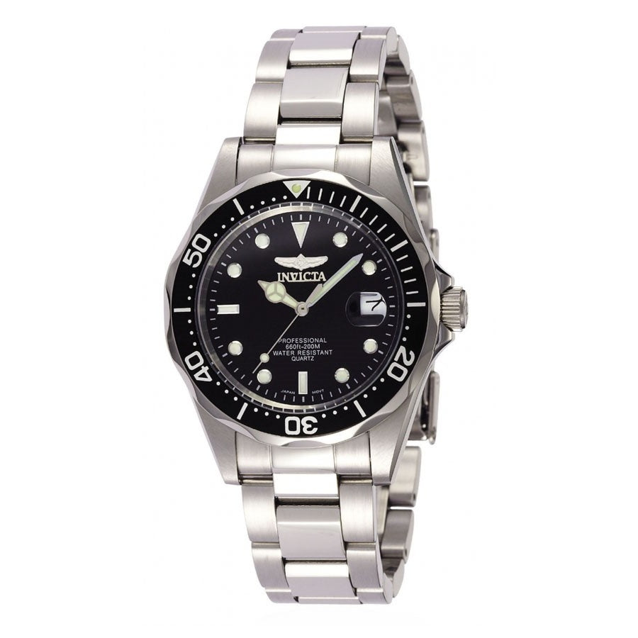 Invicta Pro Diver Quartz Black Dial Men's Watch 8932