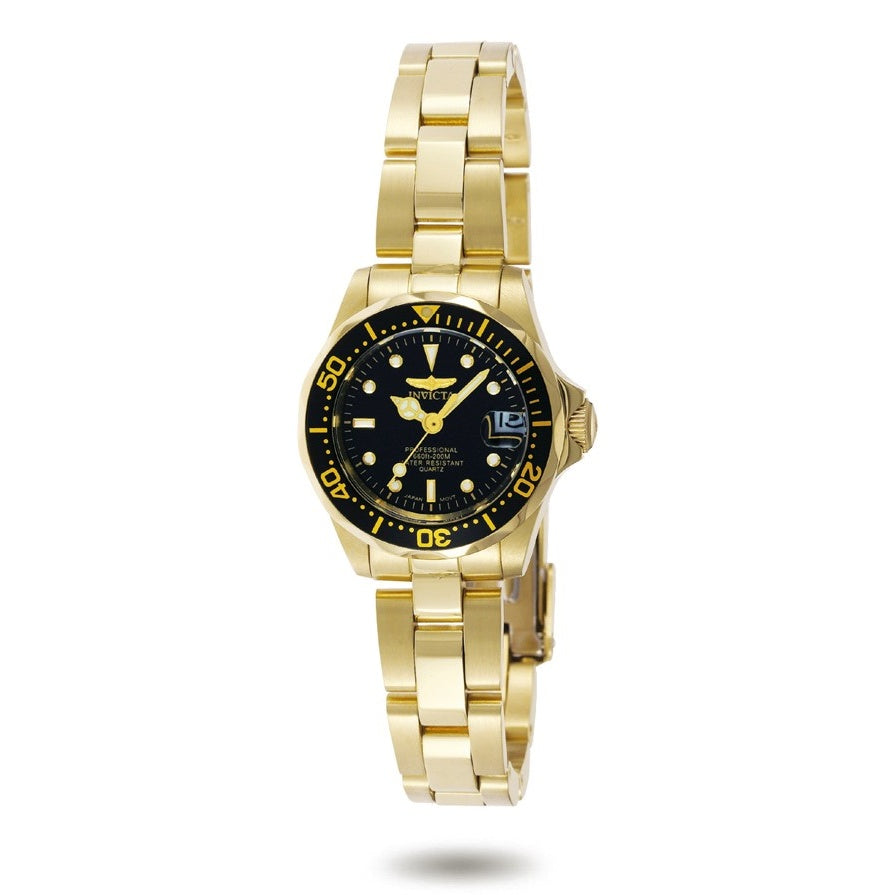 Invicta Pro Diver Quartz Black Dial Women's Watch 8943