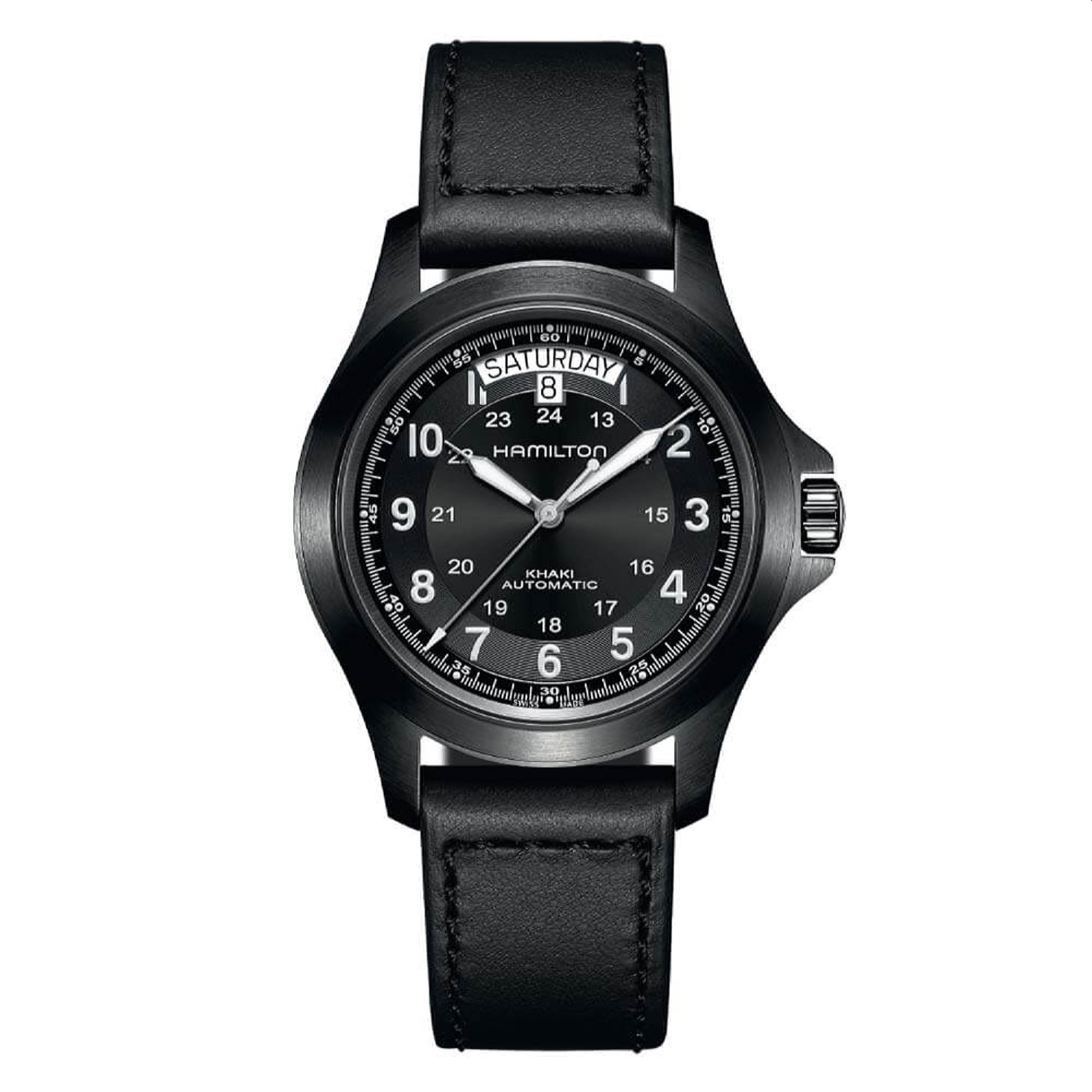 Hamilton Khaki Field King Automatic Black Dial Men's Watch H64465733