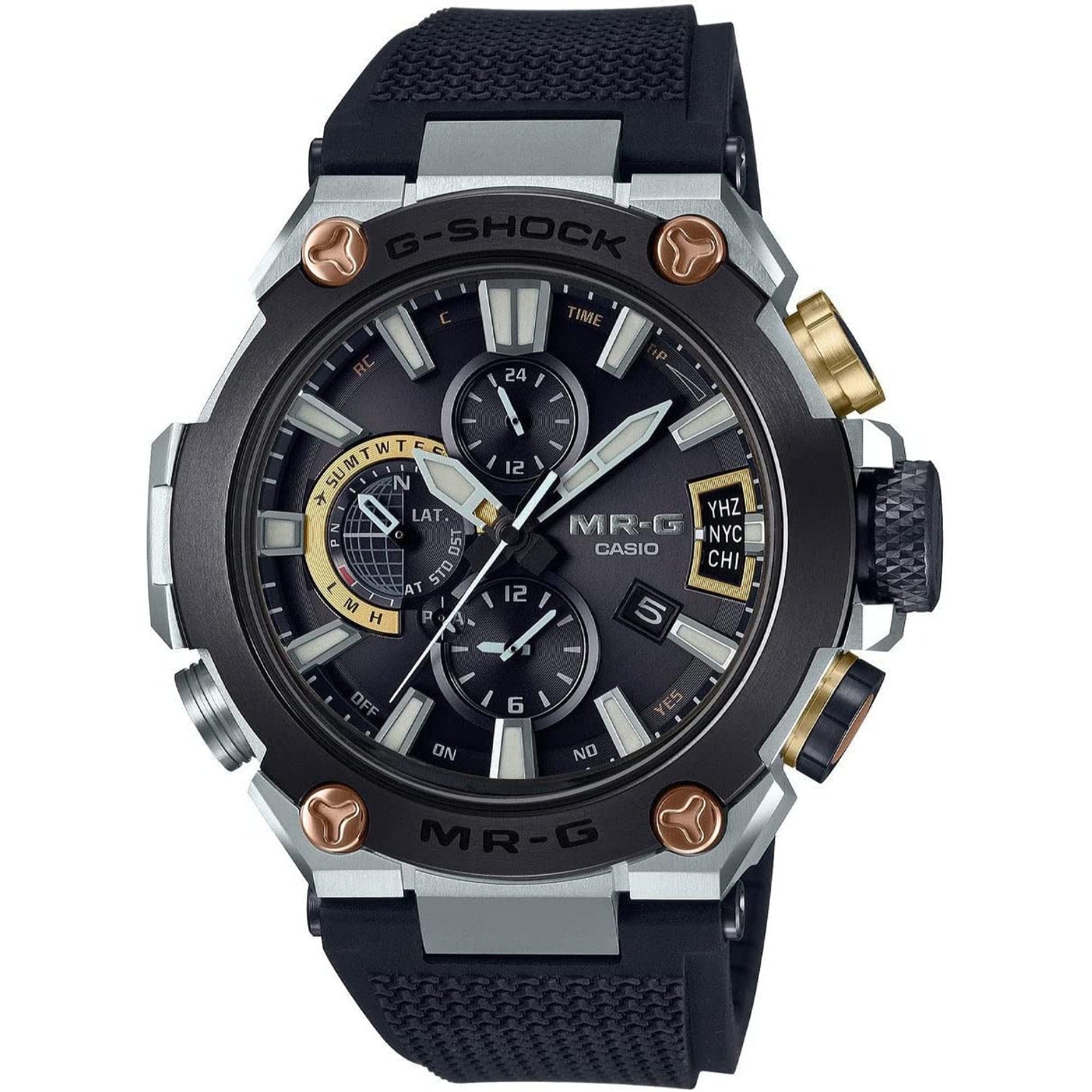 Casio G-Shock Quartz Chronograph Black Dial Men's Watch MRGG2000R-1A