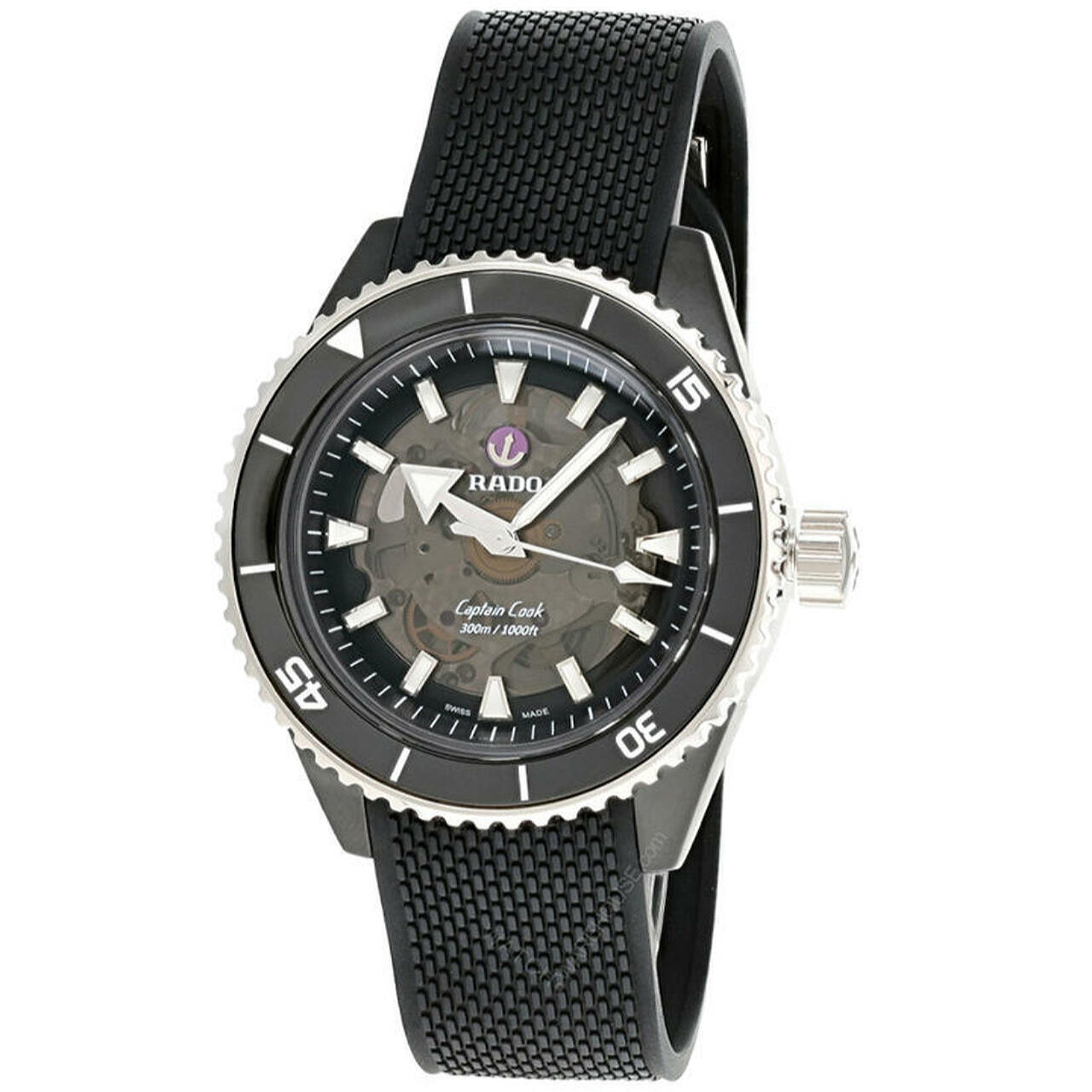 Rado Captain Cook Automatic Black Dial Men's Watch R32127156