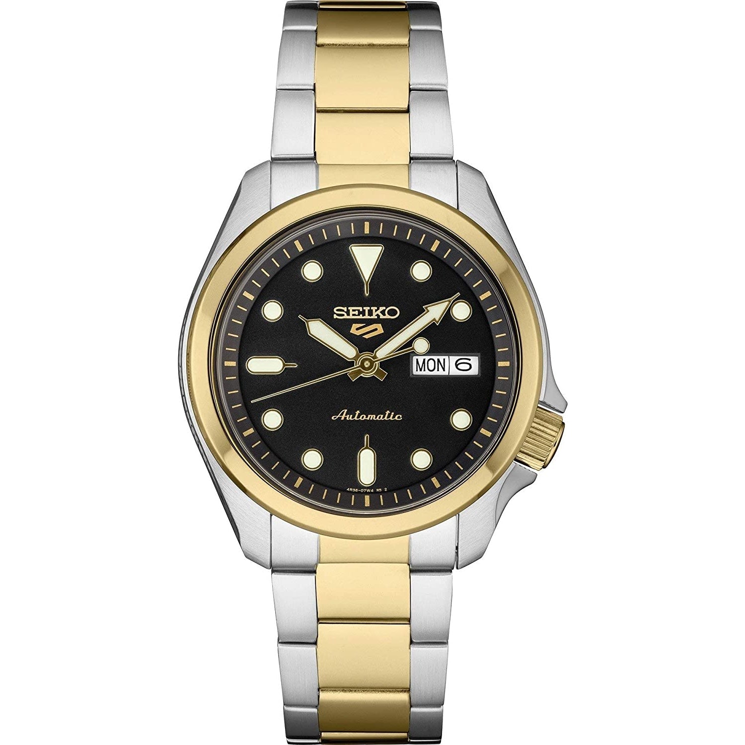 Seiko 5 Sports Automatic Black Dial Men's Watch SRPE60