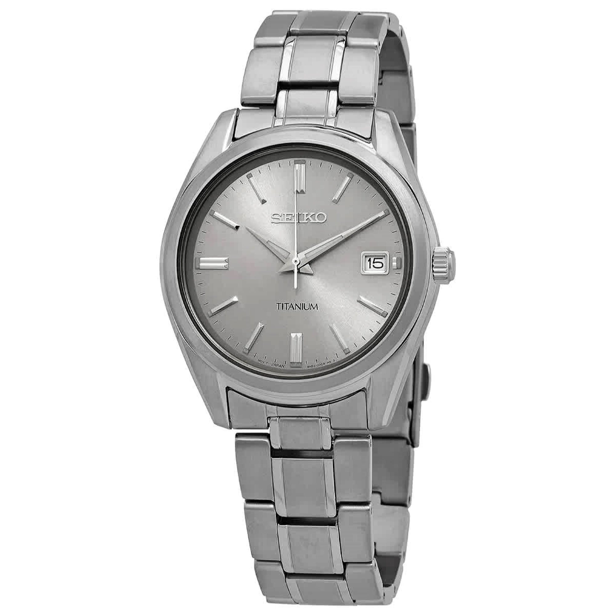 Seiko Classic Quartz Silver Dial Men's Watch SUR369