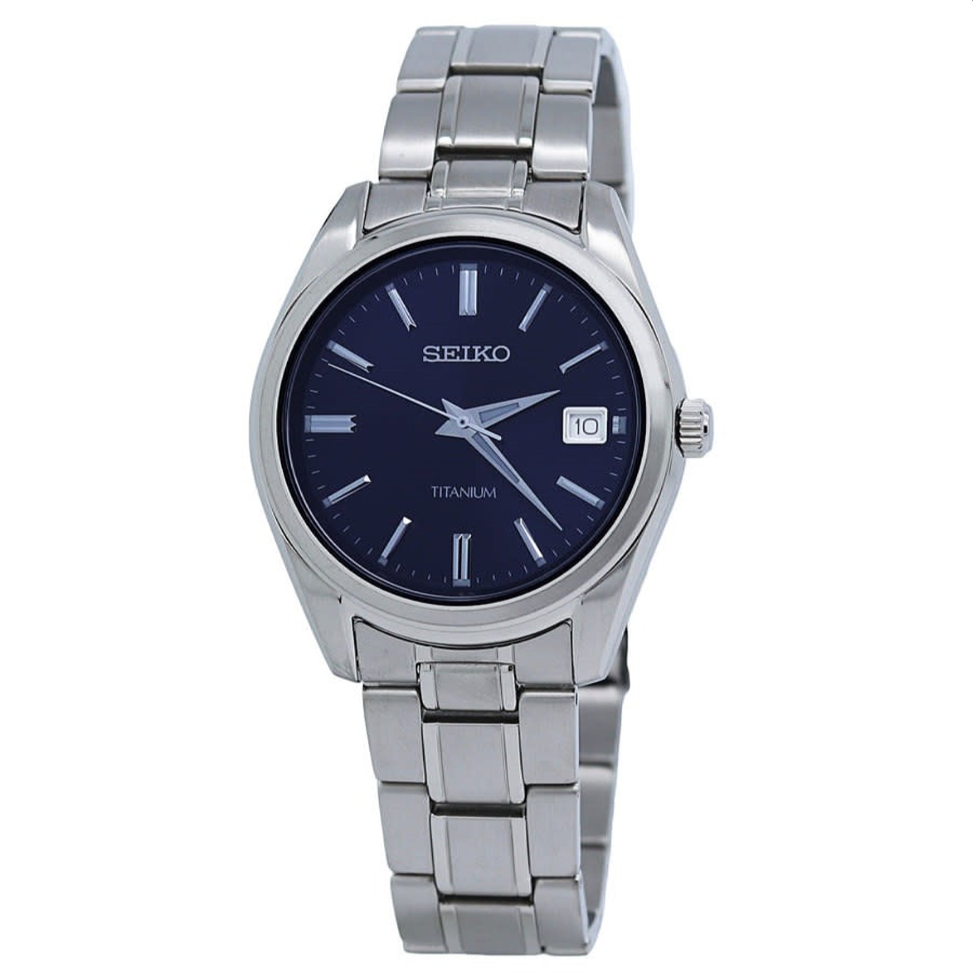 Seiko Classic Quartz Blue Dial Men's Watch SUR373