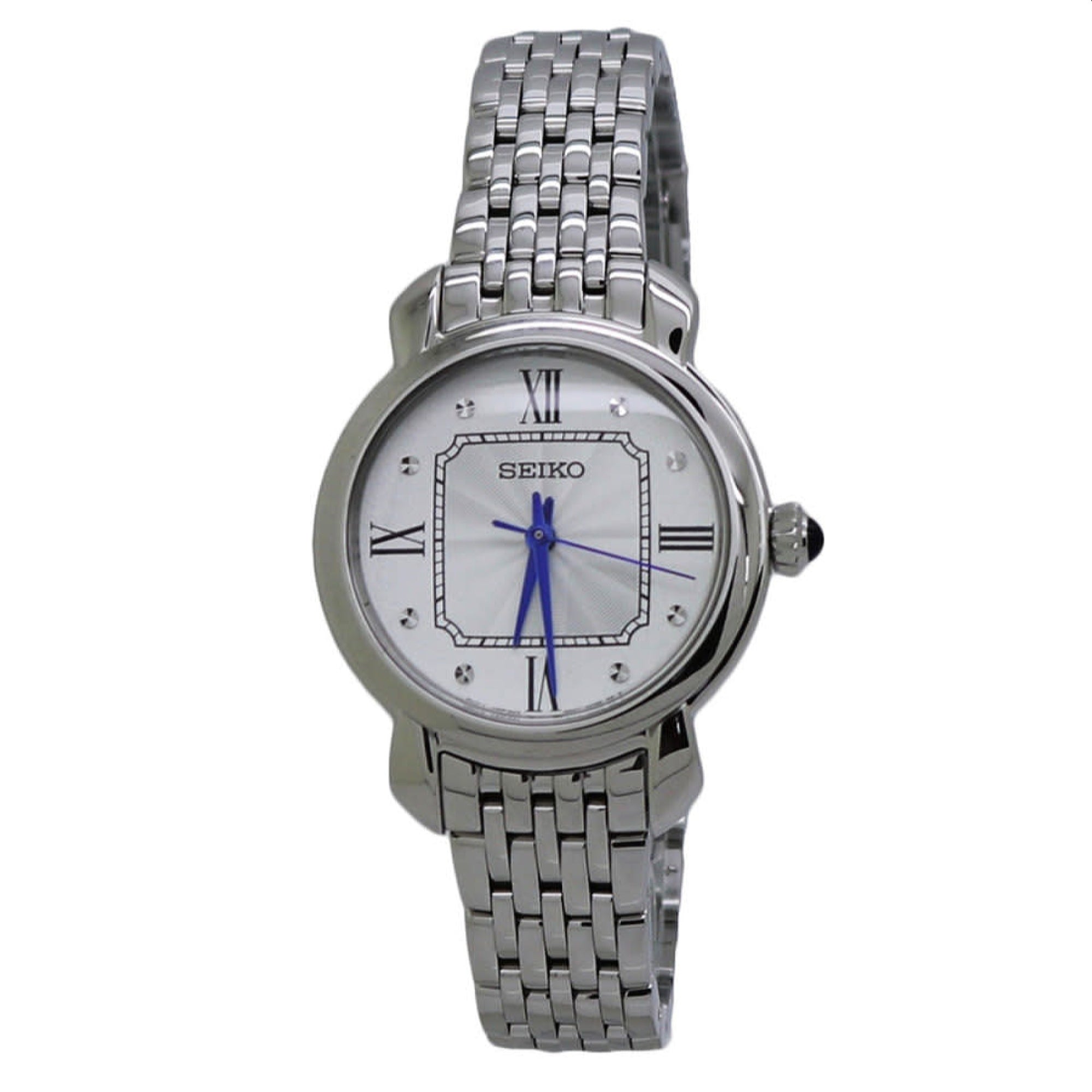 Seiko Seiko Quartz Quartz Silver Dial Women's Watch SUR497