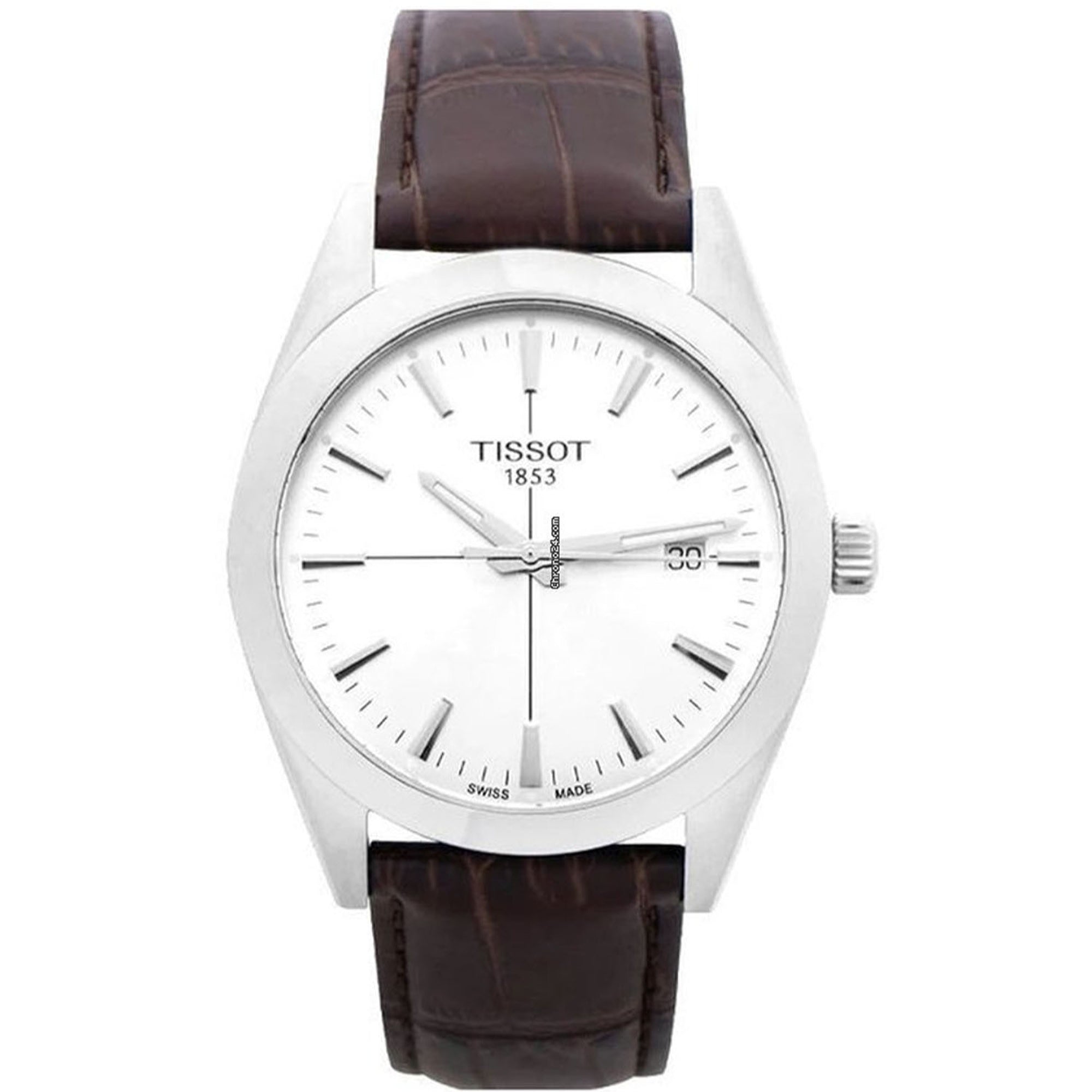 Tissot  Quartz Gentleman Silver Dial Men's Watch T1274101603101