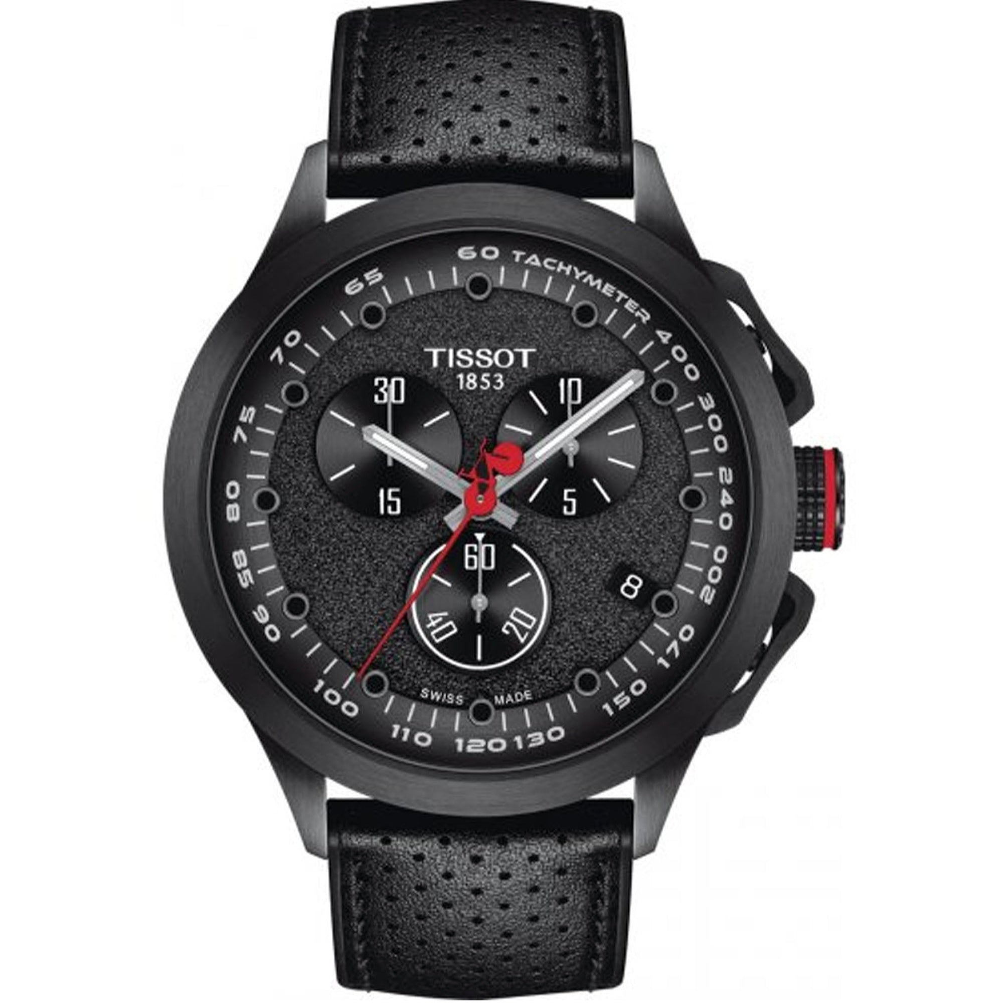TIssot  Quartz T-Race Black Dial Men's Watch T1354173705102